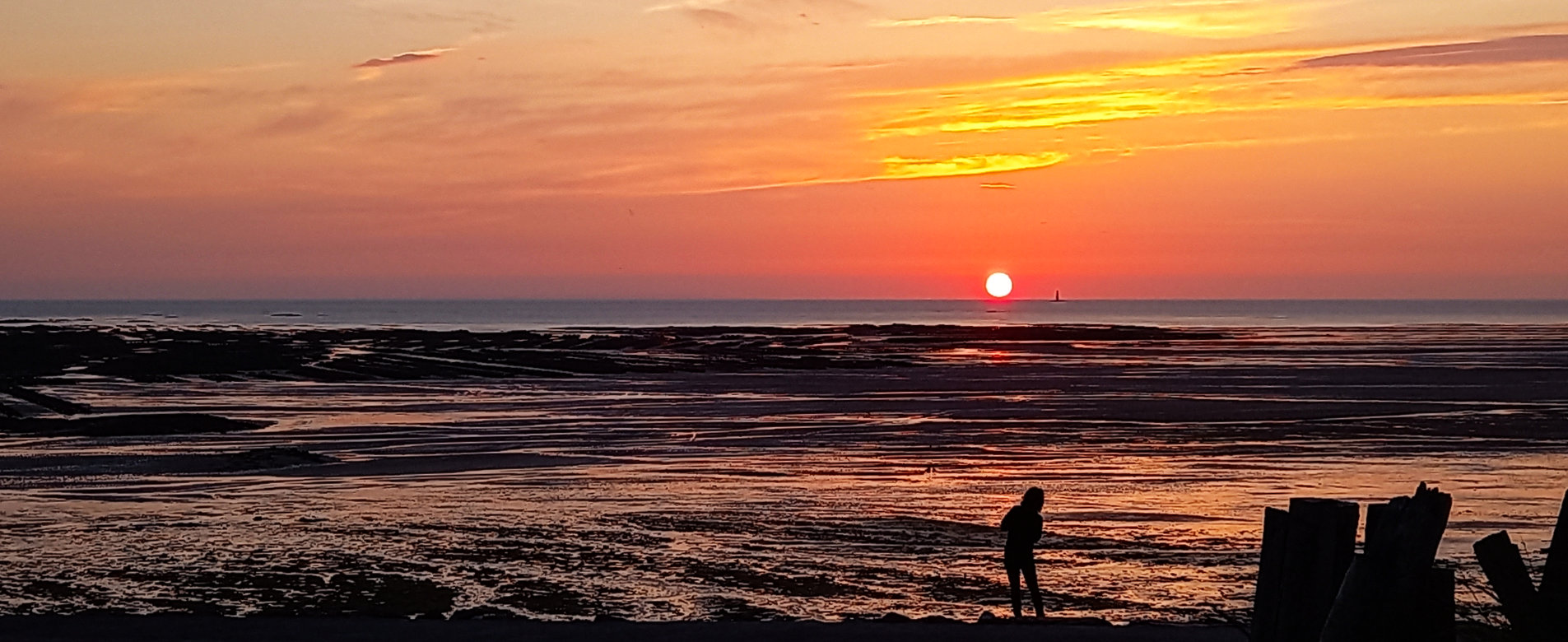 Sunset Normandy